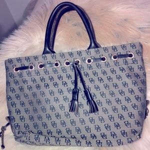 Black and Gray Dooney & Bourke purse